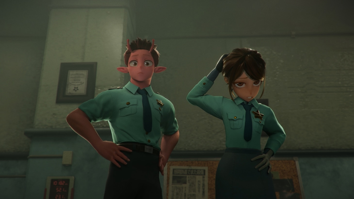 「銀河特急 ミルキー☆サブウェイ 各駅停車劇場行き」新作パートの場面カット