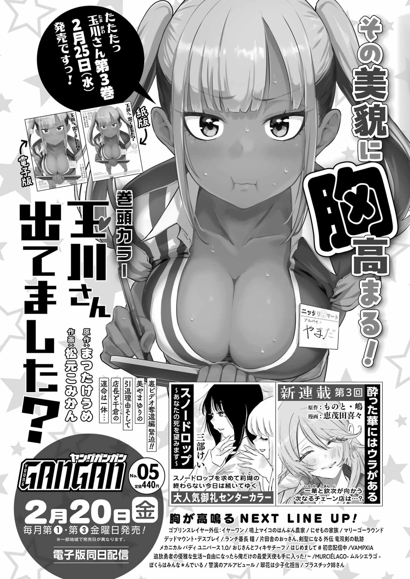 ヤングガンガンNo.04次号予告