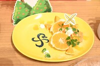 「ナミのみかん大福 ～ベルメールさんのみかんソースを添えて～」