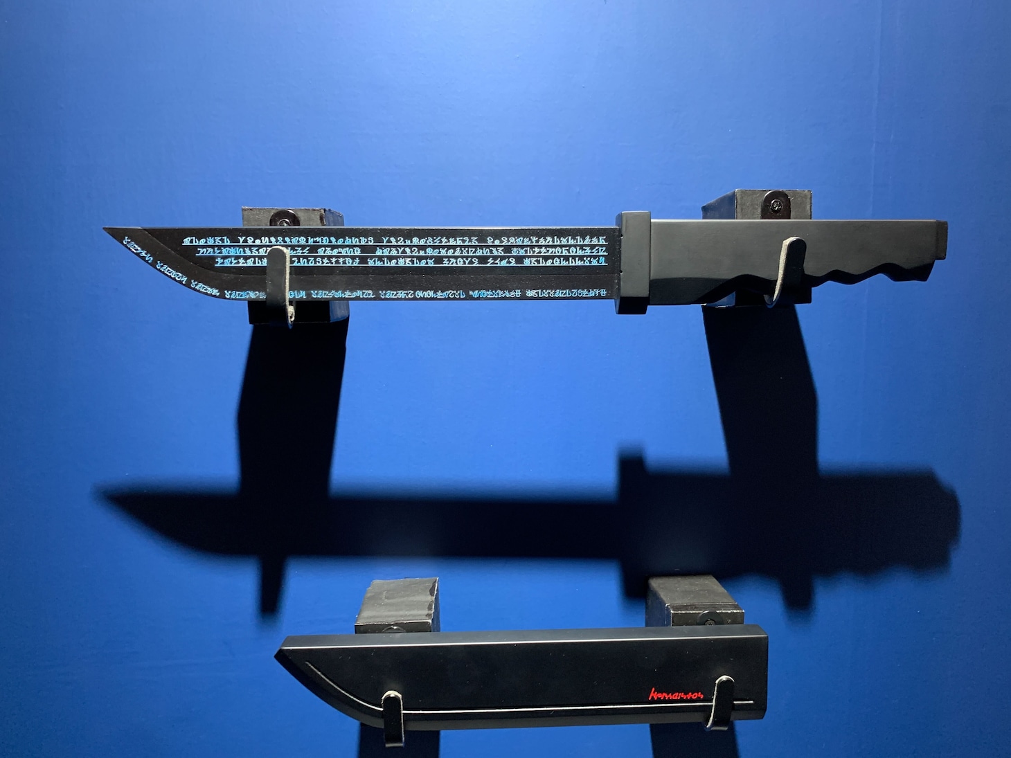 10周年記念イベント「Aedes Vesta -聖火の軌跡-」にて展示されたヘスティア・ナイフ