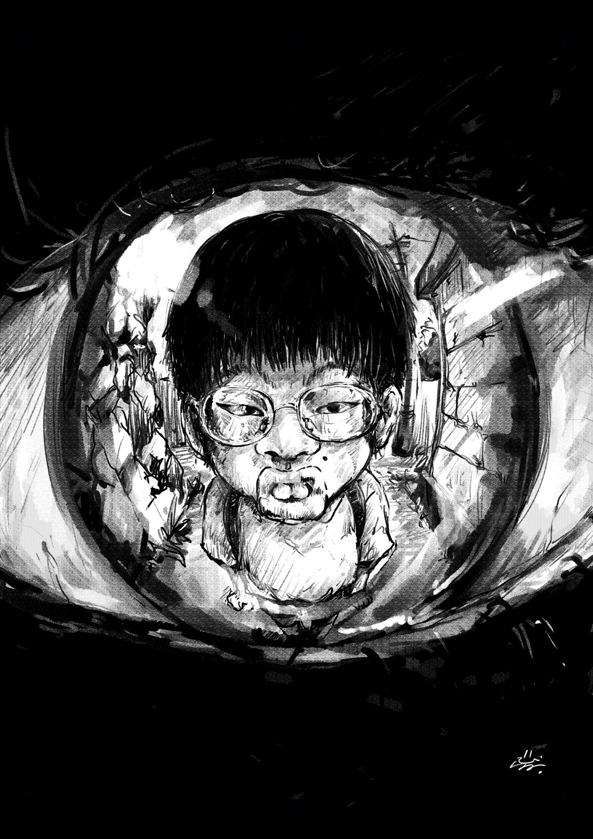 いびりょの寄稿イラスト