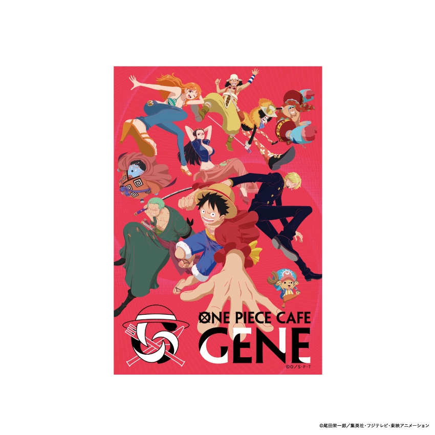 「ONE PIECE CAFE GENE キャンバスアート カード」