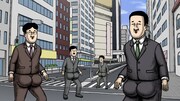 長編アニメ映画「おしり前マン～復活のおしり前帝国～」の場面カット