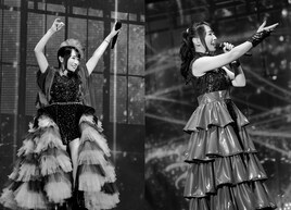 水樹奈々×AmplifierのTシャツ、メモリアルツアー東京公演のライブ写真を使用