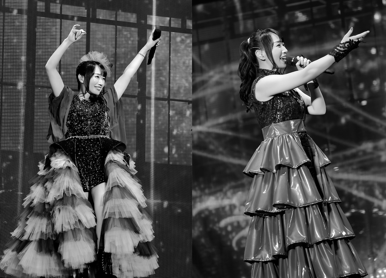 水樹奈々×AmplifierのTシャツに使用したライブ写真