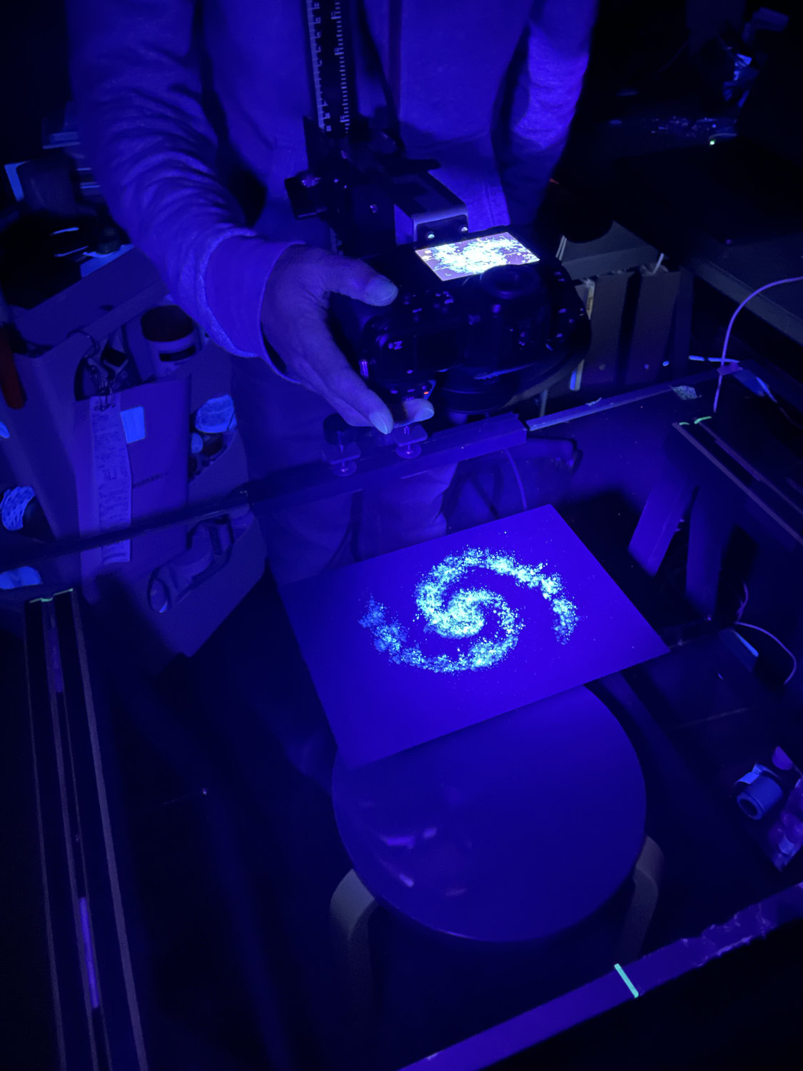 「花緑青が明ける日に」メイキングカット