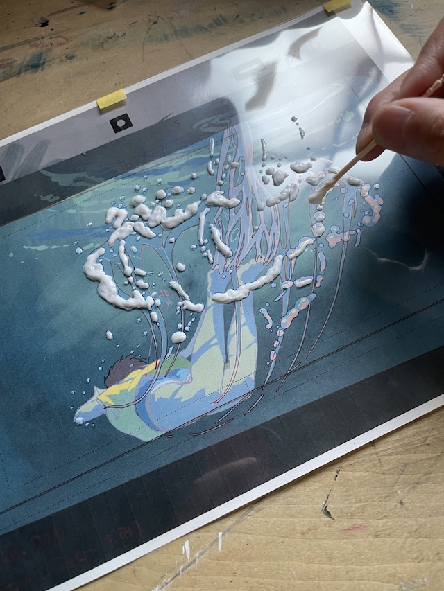 「花緑青が明ける日に」メイキングカット