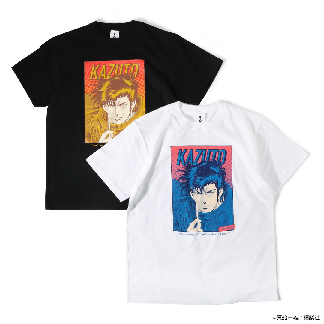「K2 神代一人Tシャツ」と「K2 黒須一也Tシャツ」
