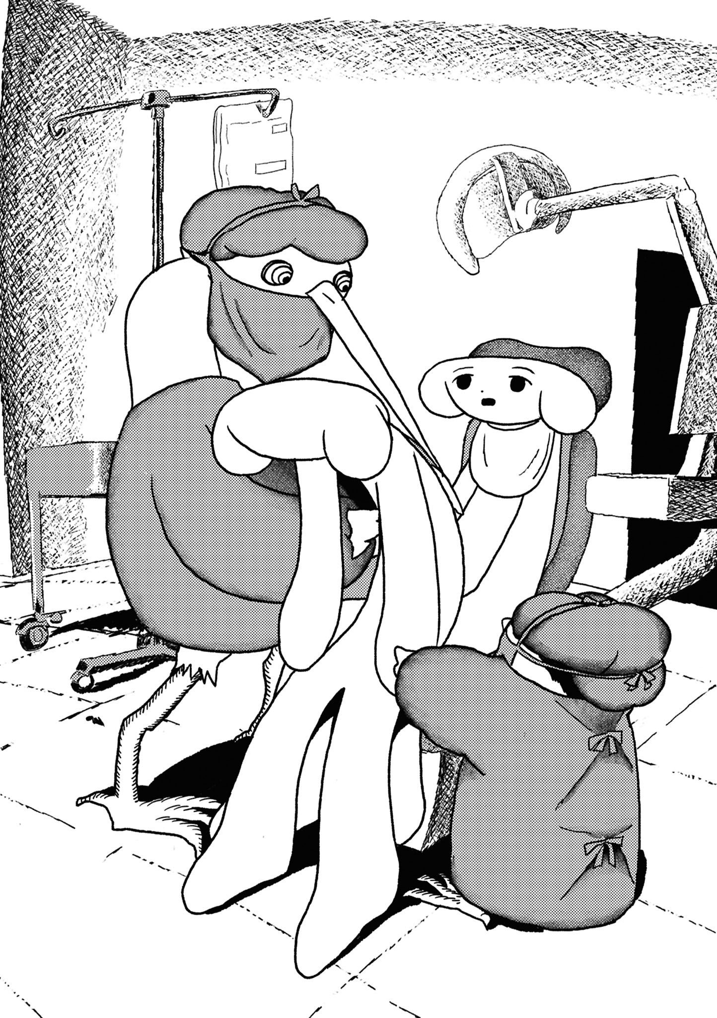 「ながいぬの目指せ！ 歯磨きマエストロ」より