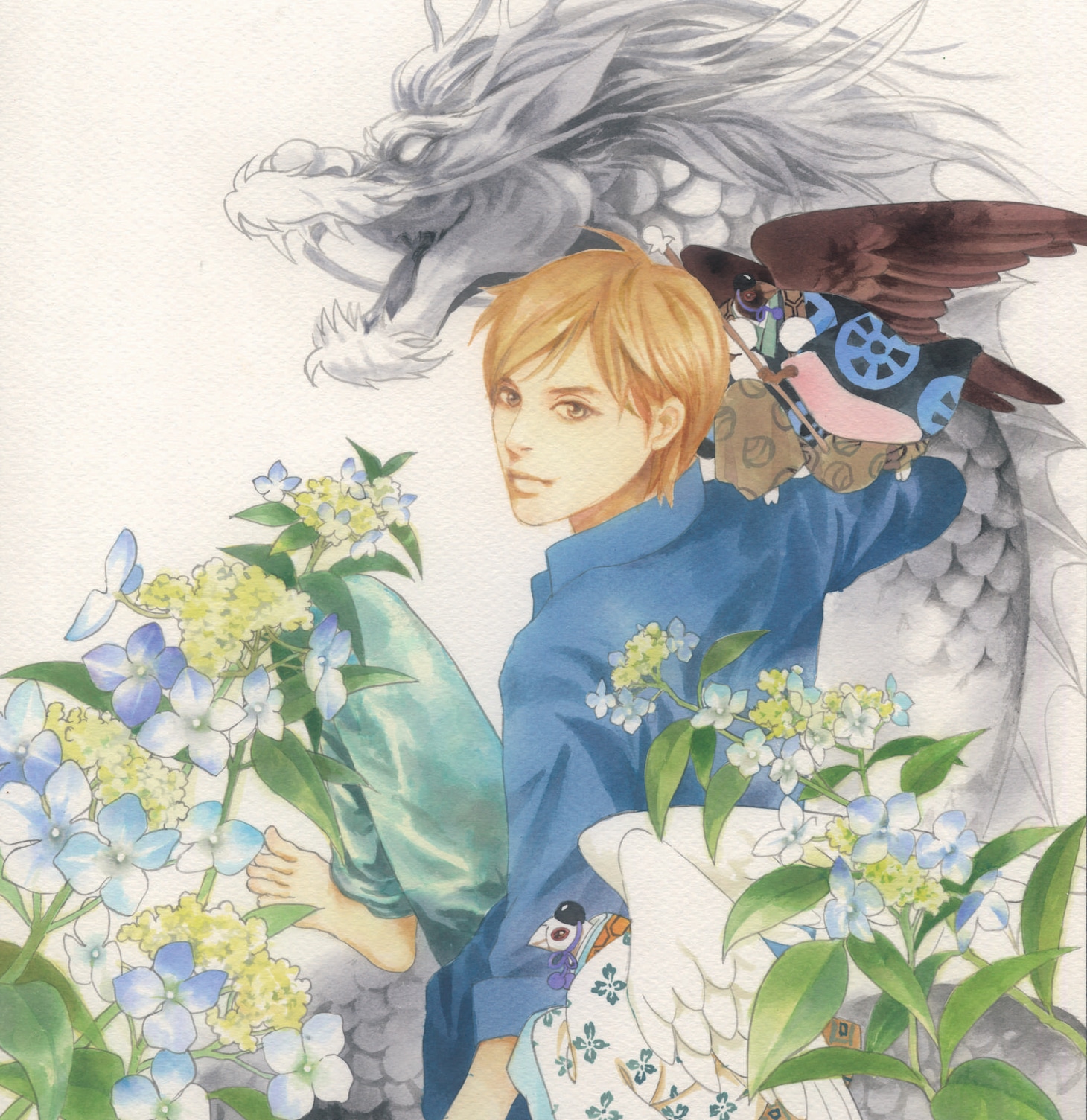 「百鬼夜行抄」カラーイラスト