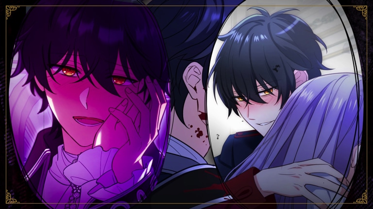 「おデブ悪女に転生したら、なぜかラスボス王子様に執着されています」モーションコミックPVより