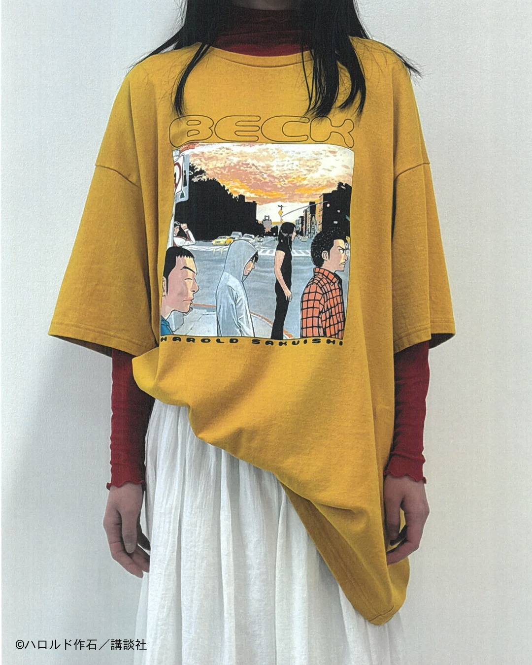 「PREMIUM TEE」着用画像