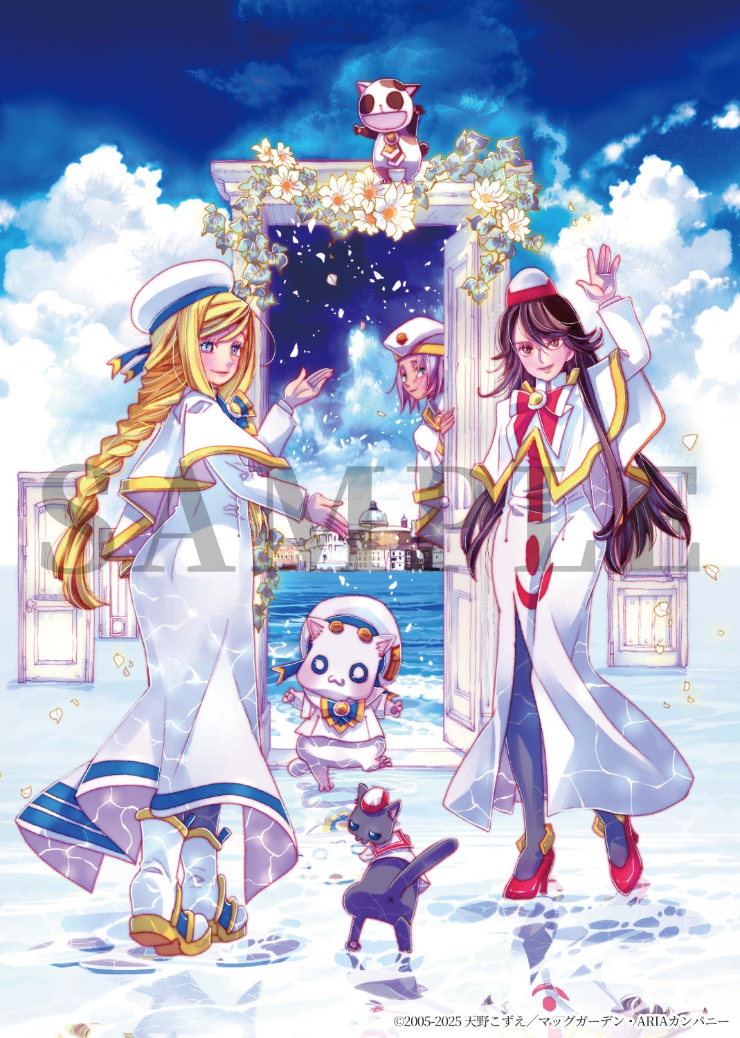 天野こずえ描き下ろし、TVアニメ「ARIA」20周年ライブBlu-rayのイラスト公開