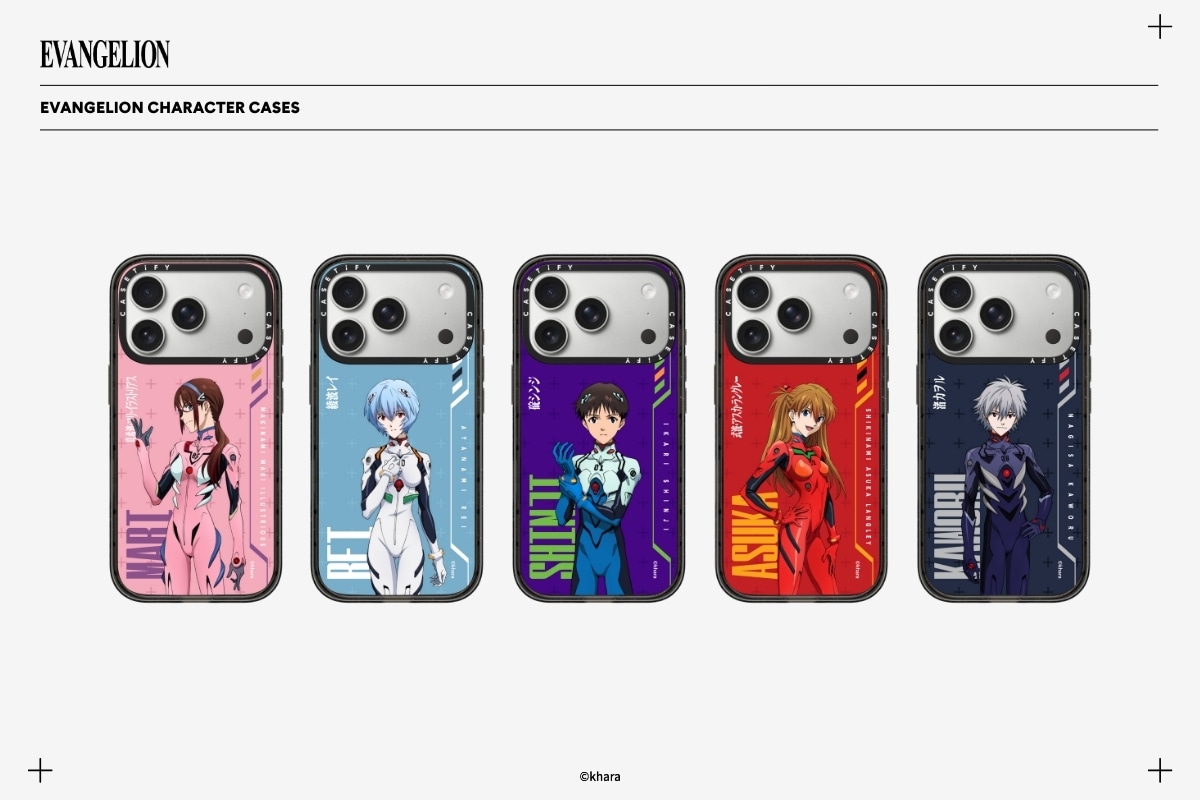「エヴァンゲリオン x CASETiFY」コレクション