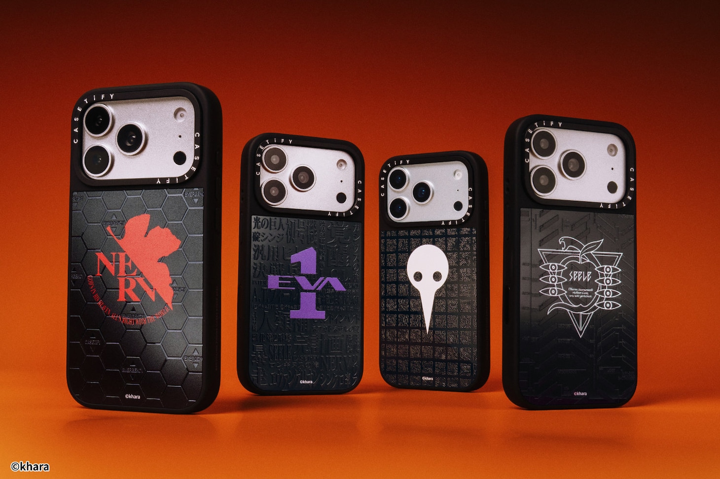 エヴァンゲリオン×CASETiFY、再び襲来　エヴァフェス限定アイテムも発売