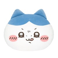 「ハチワレだらけくじ」B賞の「フェイスクッション」