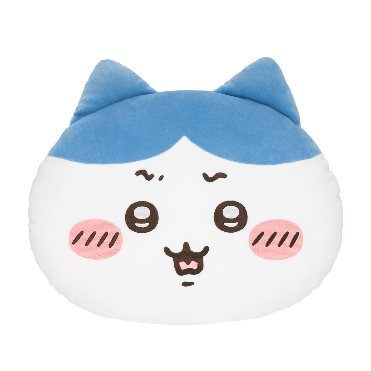 「ハチワレだらけくじ」B賞の「フェイスクッション」