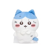 「ハチワレだらけくじ」E賞の「てくてく全身ぬいぐるみバッジ」