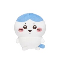 「ハチワレだらけくじ」E賞の「てくてく全身ぬいぐるみバッジ」