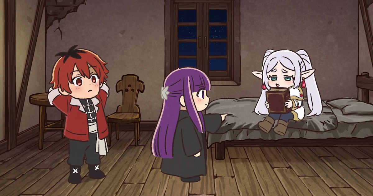 「葬送のフリーレン」ミニアニメ新作 報酬で“心と体が入れ替わる魔法”を手に入れる