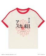 Mardi Mercrediとのコラボアイテム「RINGER TSHIRT FLOWERMARDI EVA ASUKA」