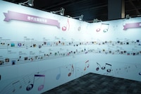 「放送30周年記念 TVアニメ『名探偵コナン』展」の様子 (c)青山剛昌／小学館・読売テレビ・TMS 1996