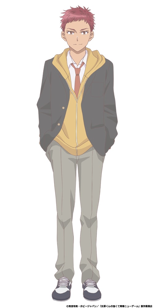 凪浦竜也（CV：鈴木崚汰） (c)雨宮和希・ホビージャパン／「灰原くんの強くて青春ニューゲーム」製作委員会