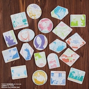 D賞のダイカットステッカー2枚セット （全10種）