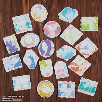 D賞のダイカットステッカー2枚セット （全10種）