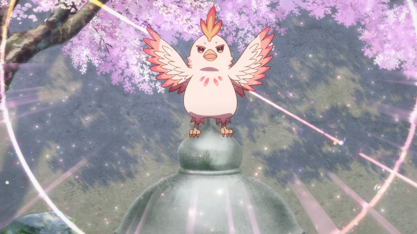 「神の庭付き楠木邸」に登場する鳳凰（CV：高橋広樹）