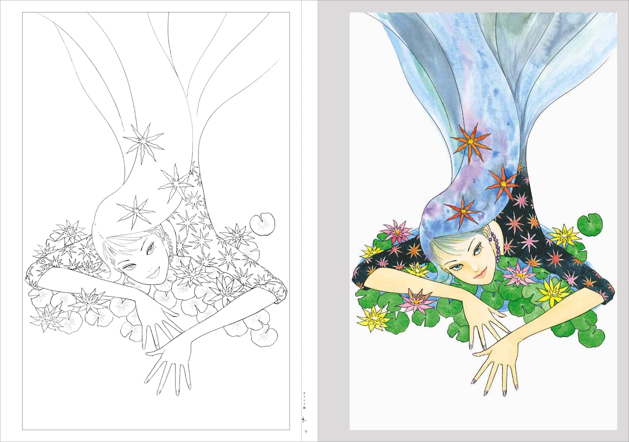 伊藤潤二ぬり絵セレクション」より [画像ギャラリー 2/3] - コミック