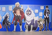 「『転生したらスライムだった件』 特別企画展」より、第3期の展示コーナー