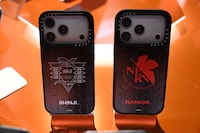 CASETiFY出展ブースの展示物