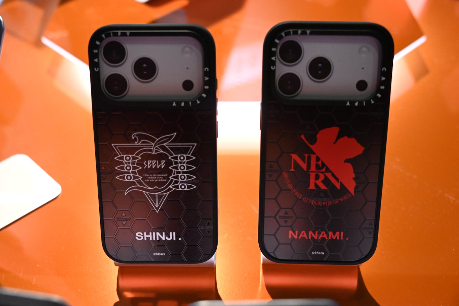 CASETiFY出展ブースの展示物