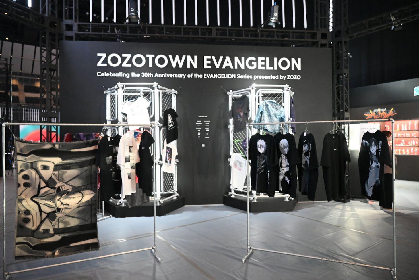 ZOZO出展ブースの展示物