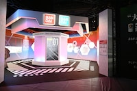 バンダイ・BANDAI SPIRITS出展ブースの展示物