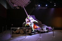 「MATERIAL of EVA」の展示物