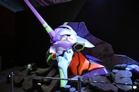 「MATERIAL of EVA」の展示物