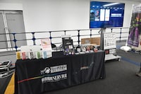 「特務機関NERV指定防災備蓄品計画」のブース