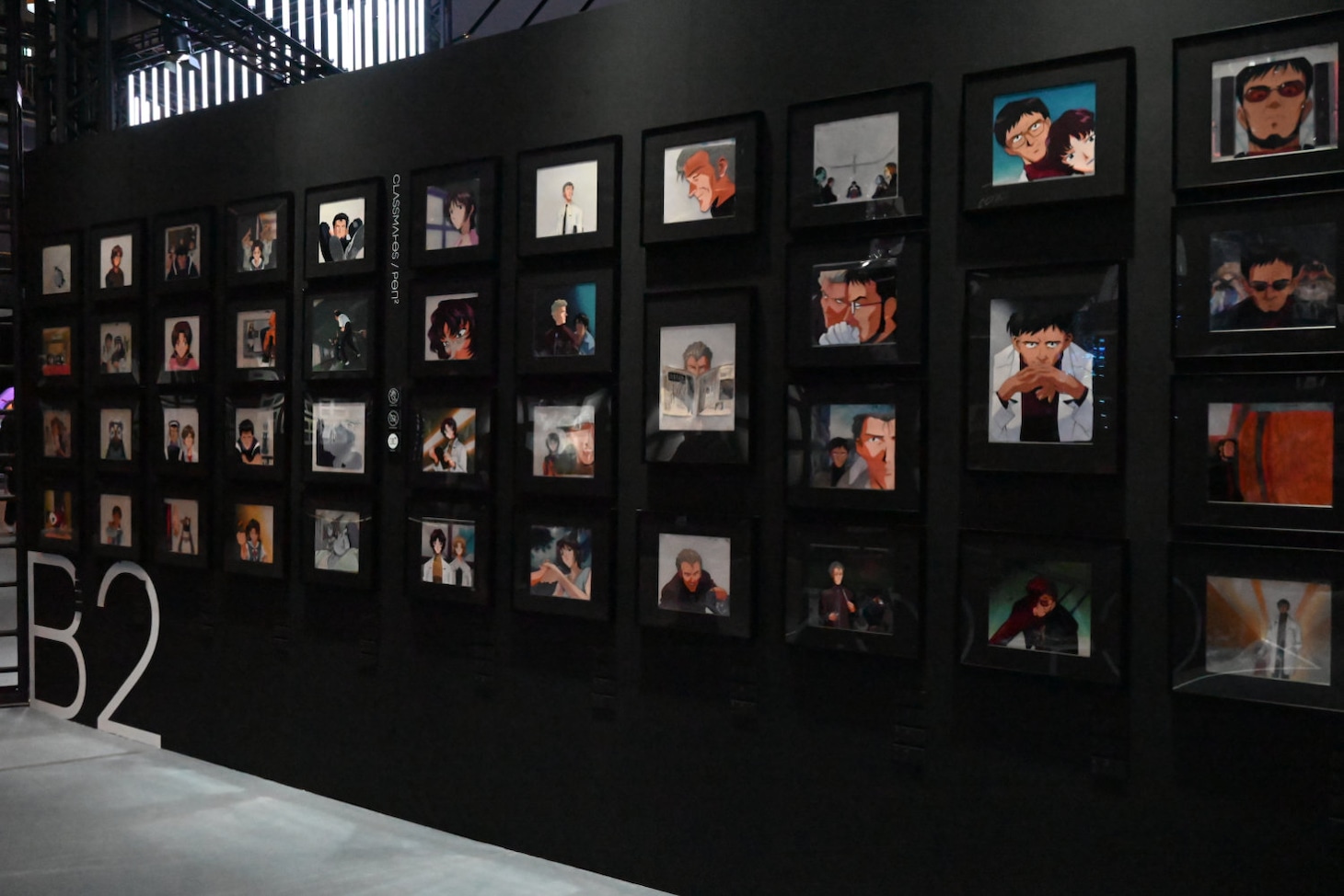 「MATERIAL of EVA」の展示物