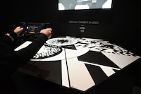 「ヴァーチャルカメラスタジオ」の撮影時のイメージ