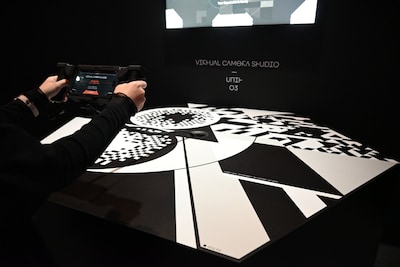 「ヴァーチャルカメラスタジオ」の撮影時のイメージ