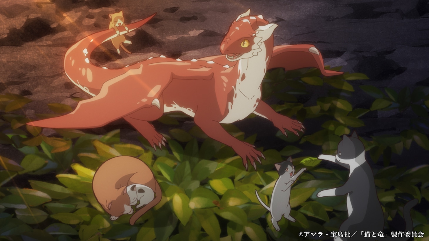 TVアニメ「猫と竜」の「ピックアップPV①～竜と猫～」より