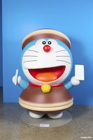 渋谷エリアの展示イメージ ※写真は海外展で撮影されたもの