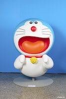 渋谷エリアの展示イメージ ※写真は海外展で撮影されたもの