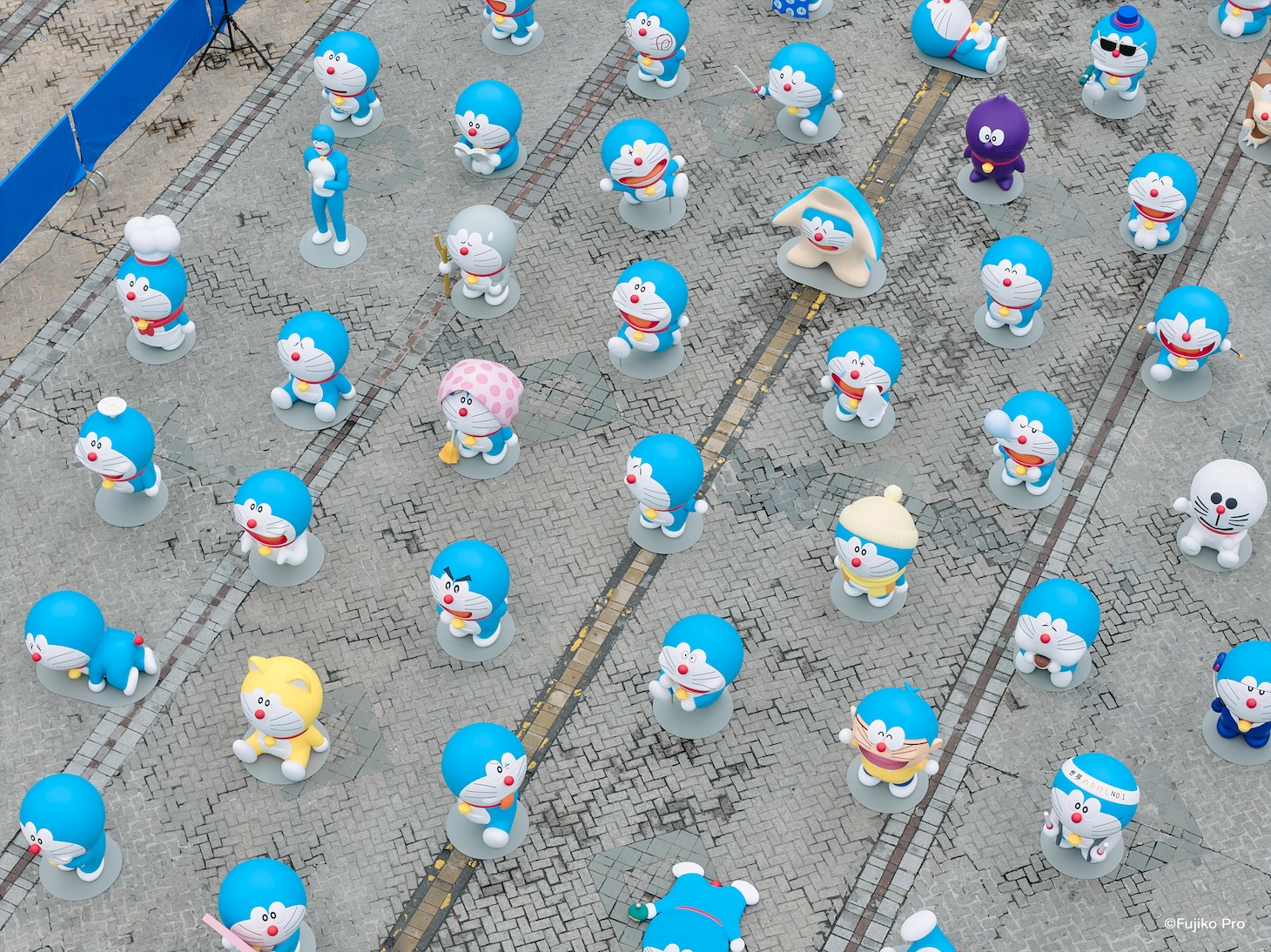 六本木エリアの展示イメージ ※写真は海外展で撮影されたもの