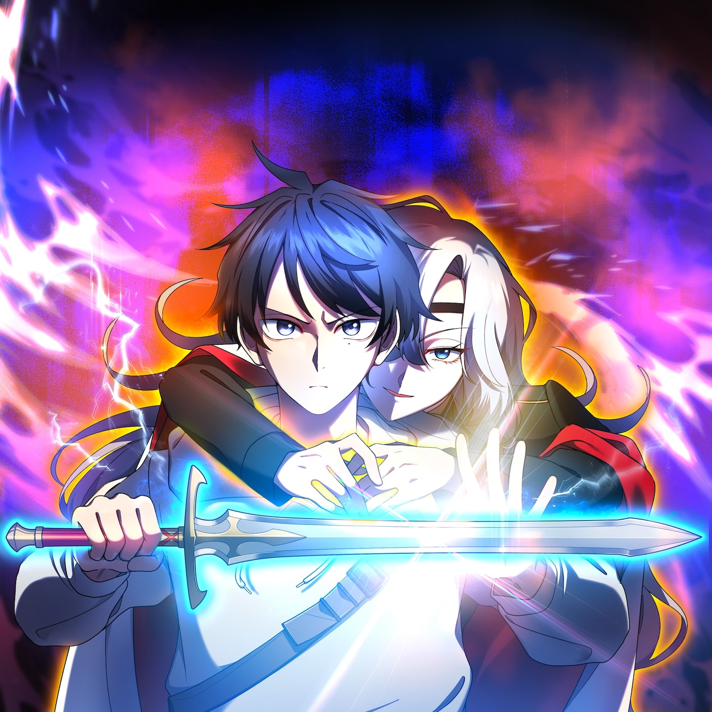 「呪われ体質だけど、伝説の聖女が味方になりました」ビジュアル (c)MYRIAGON STUDIO／集英社