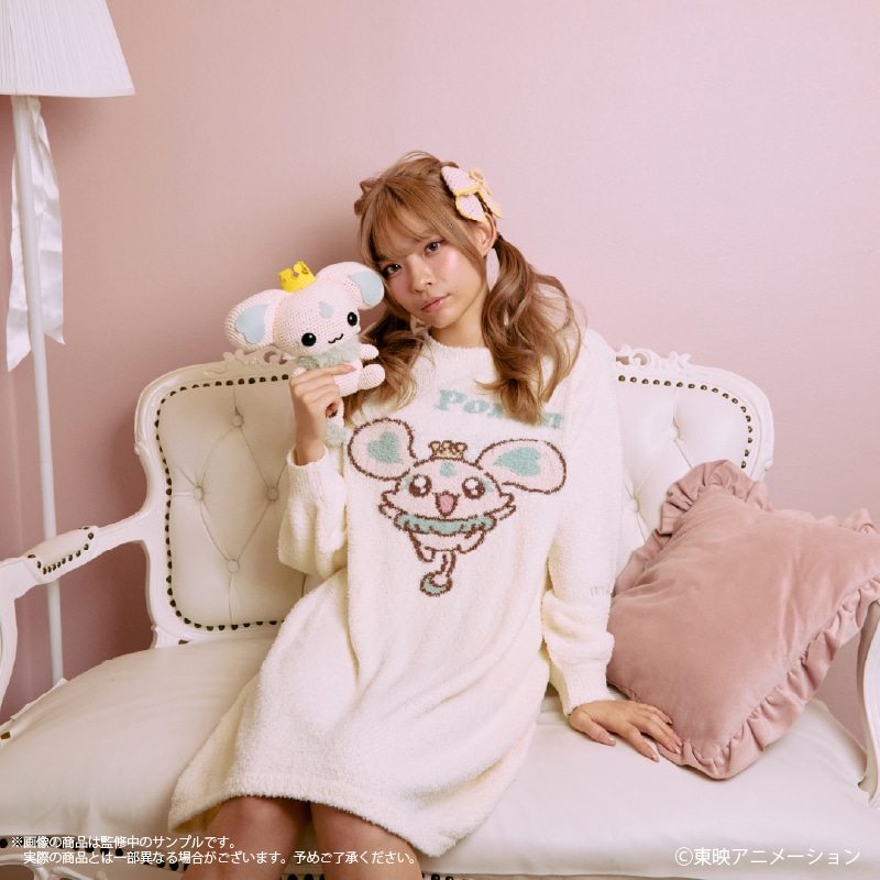 「ルームウェアワンピース」と「ほわくろぐるみ」