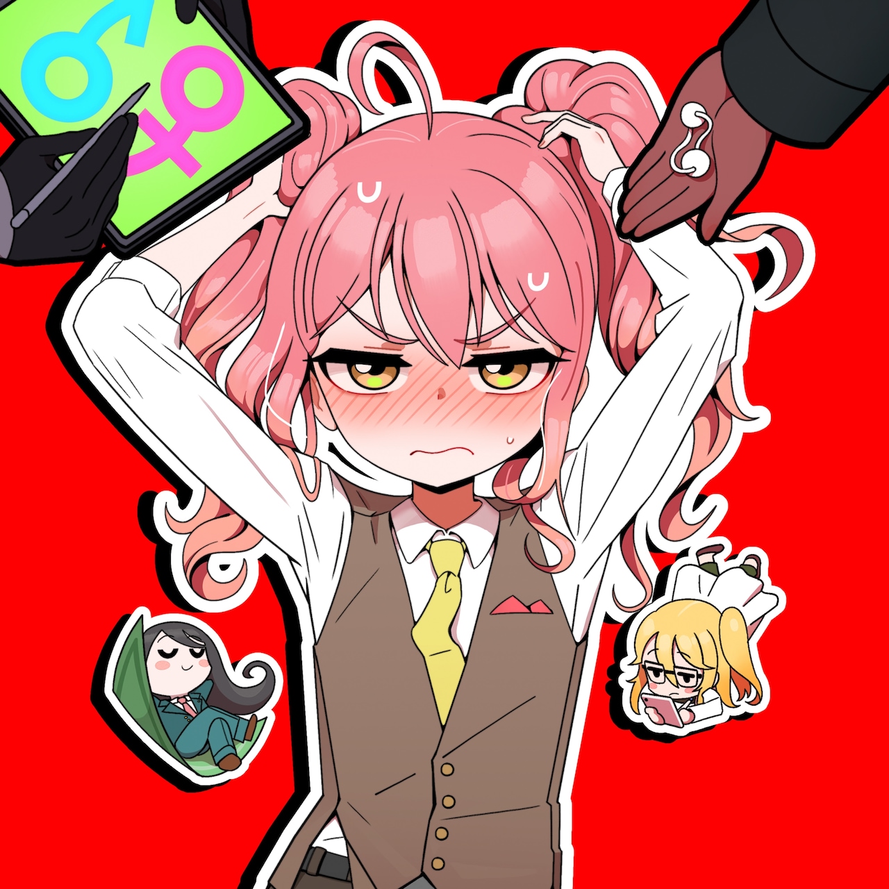 会社の偉いおじさん3人が美少女になっちゃうコメディ、ジャンプTOONで連載開始