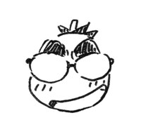 青山剛昌の自画像